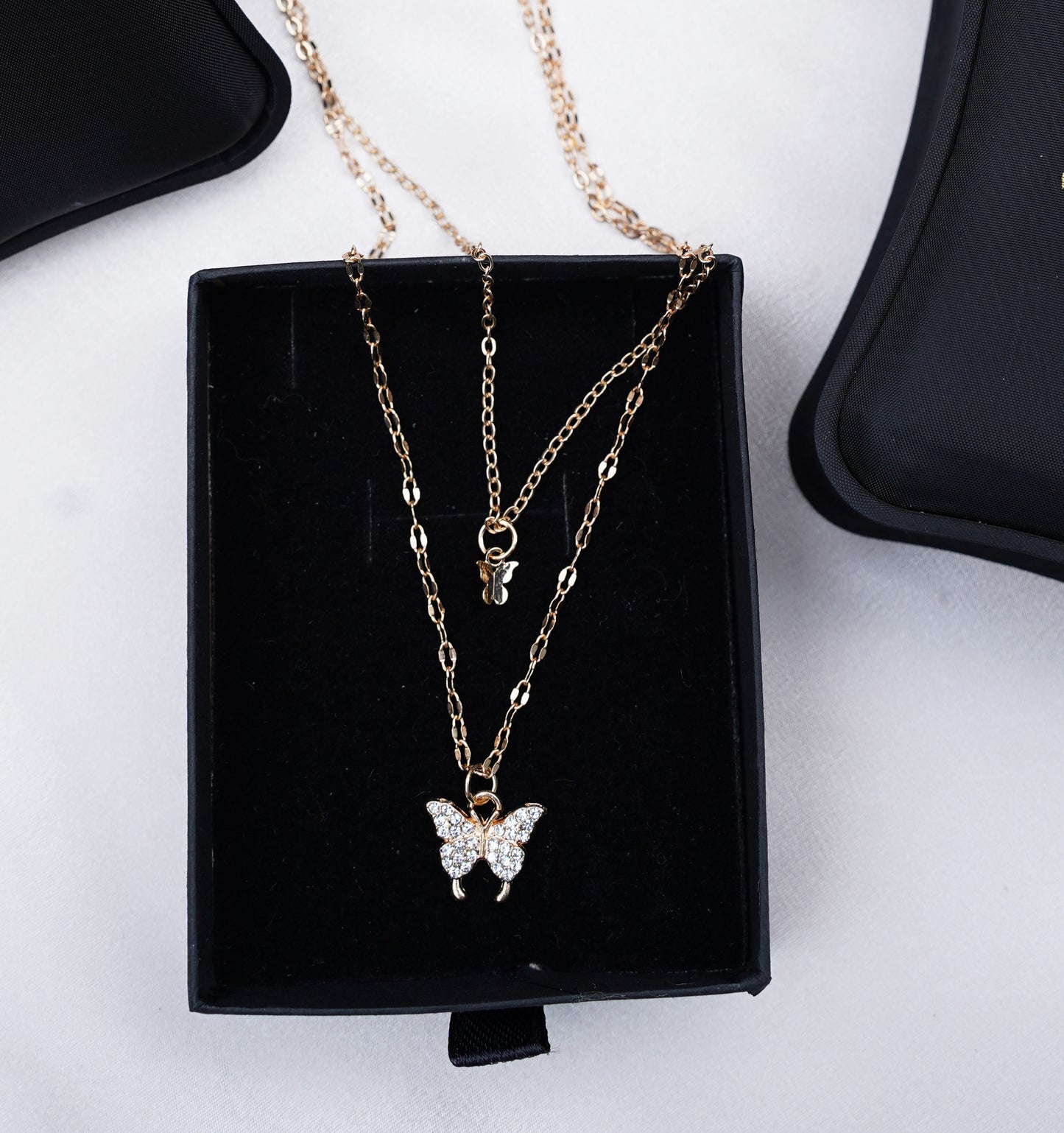 Golden Butterfly Necklace