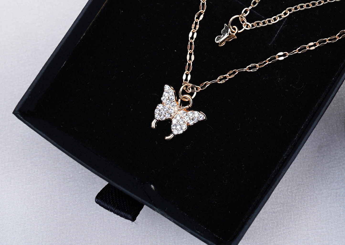 Golden Butterfly Necklace