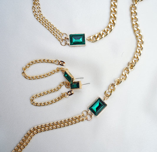 Green Zircon Set