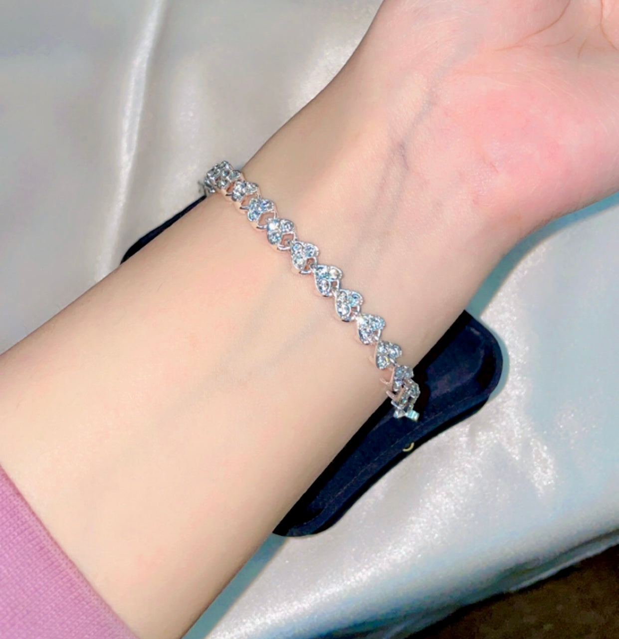 Silver Line Bracelet