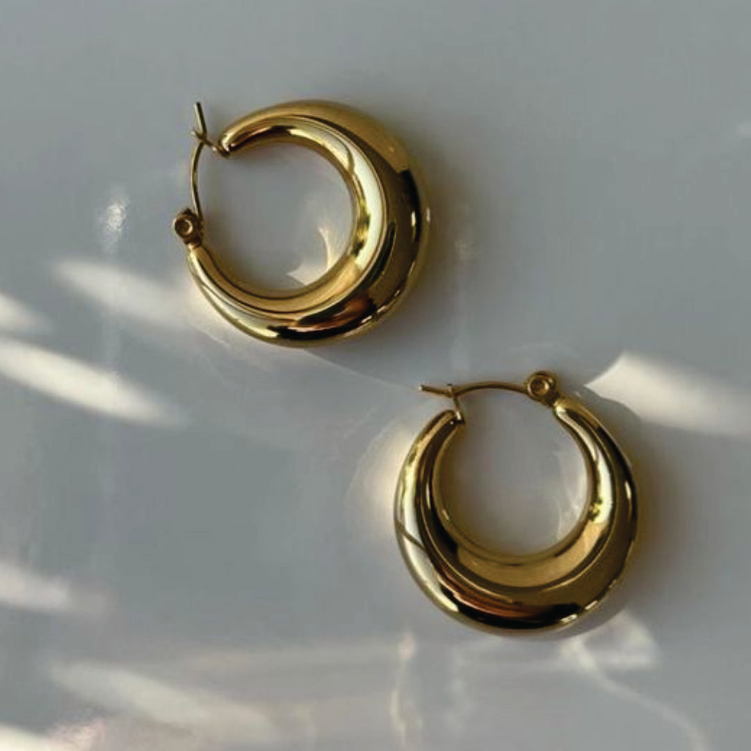 Circle Hoop Earrings