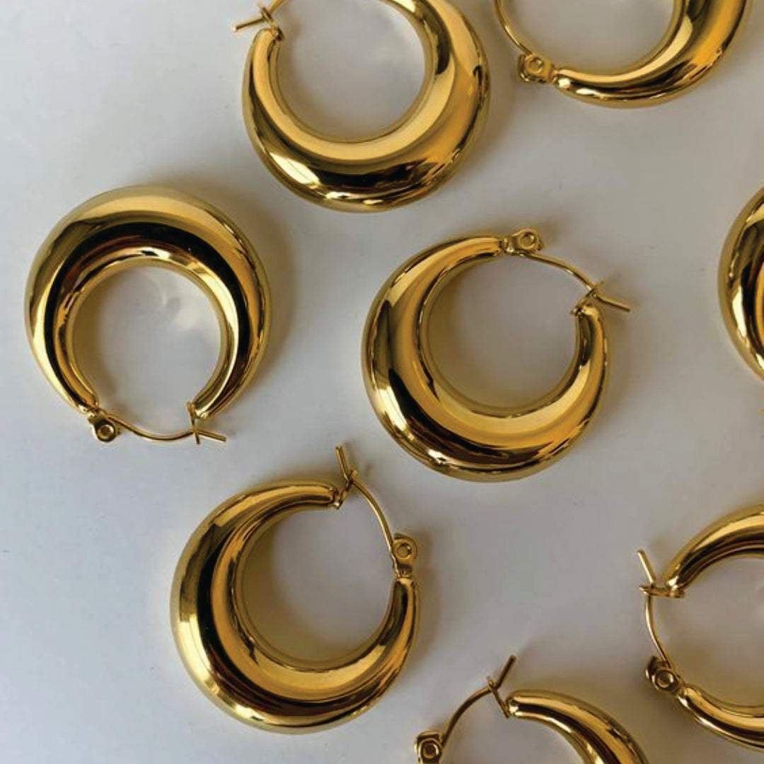 Circle Hoop Earrings