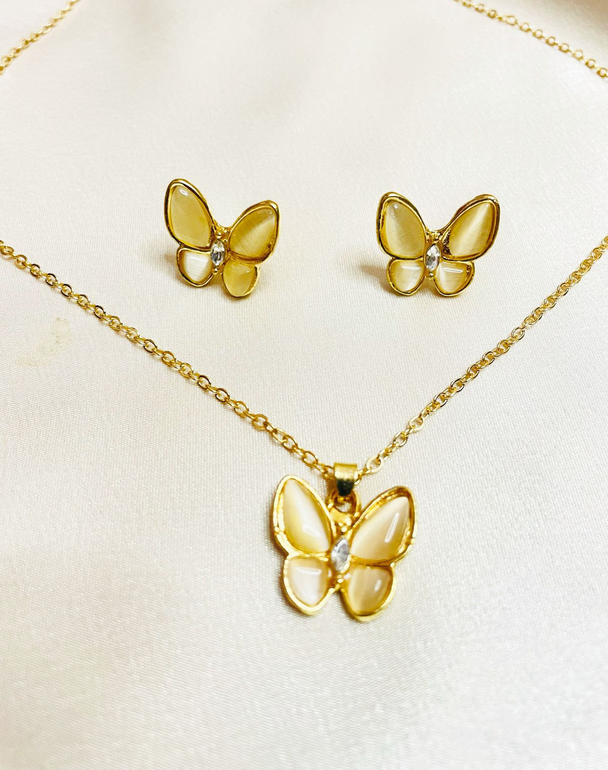 Butterfly Necklace Set