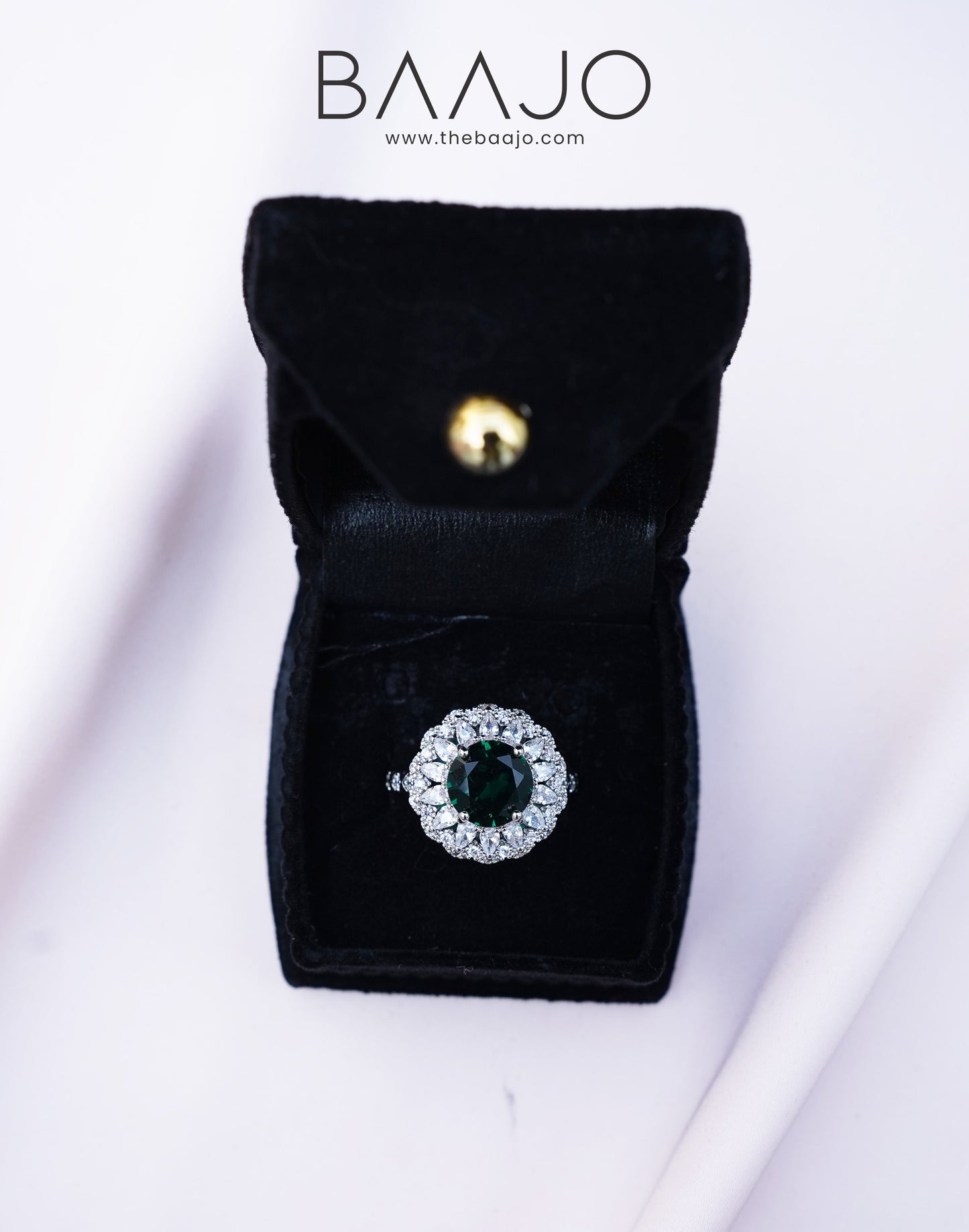 Eco Emerald Ring