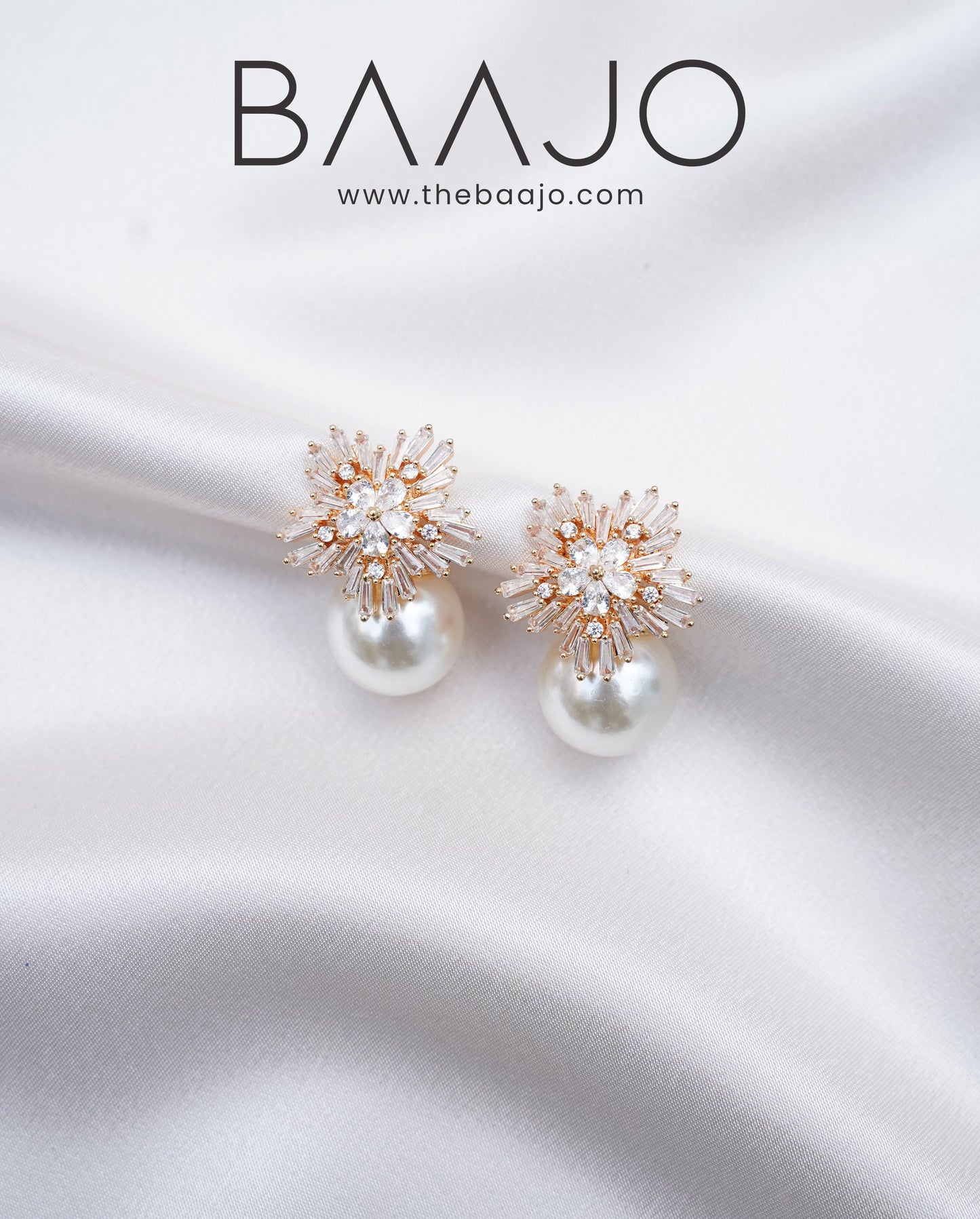 Elegante Earrings - Silver