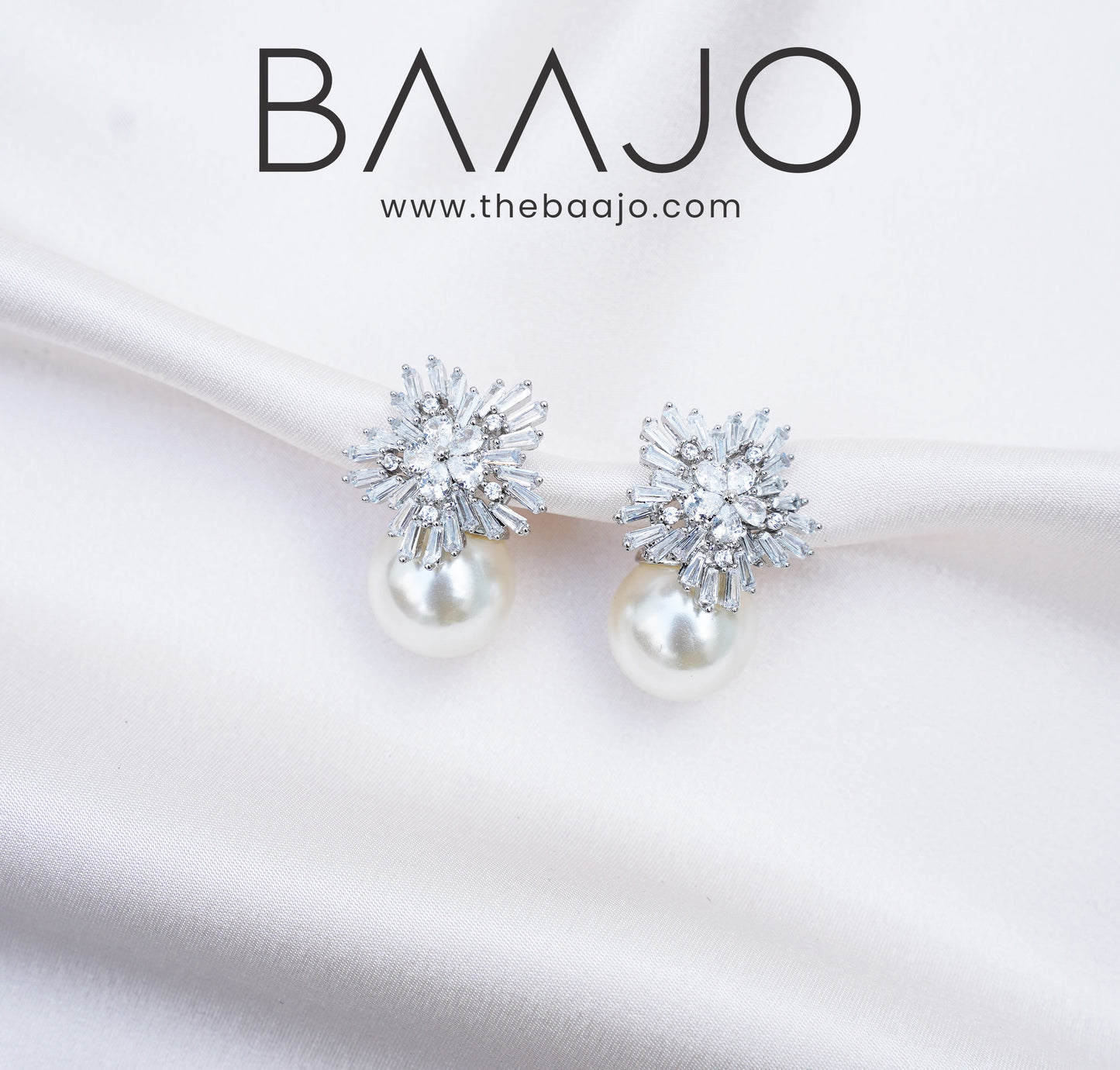 Elegante Earrings - Silver